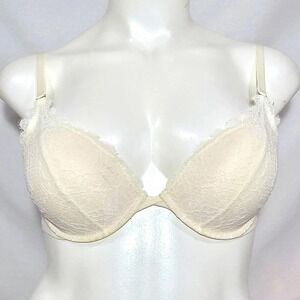 38DD Gilligan & O'Malley High Apex Push Up Underwire Bra Almond Cream NWT  New w
